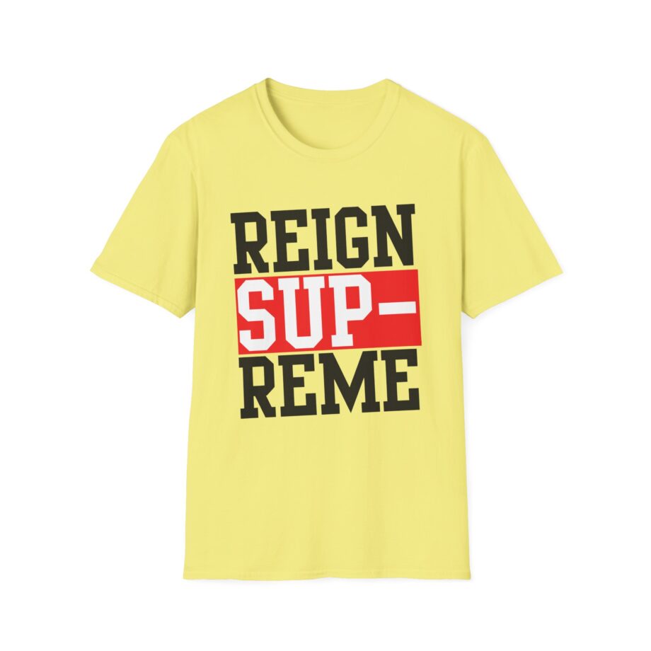 Reign Supreme Slant Logo Unisex Softstyle T-Shirt