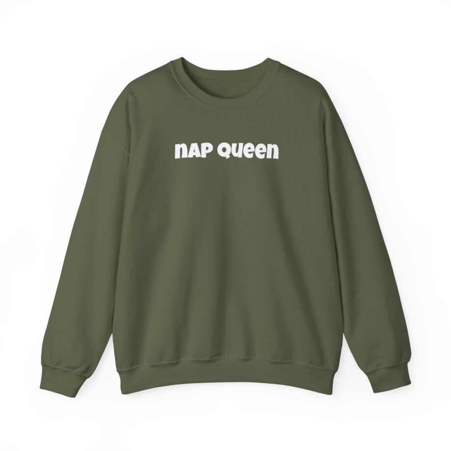 Slushy Noobz Nap Queen Unisex Heavy Blend Crewneck Sweatshirt