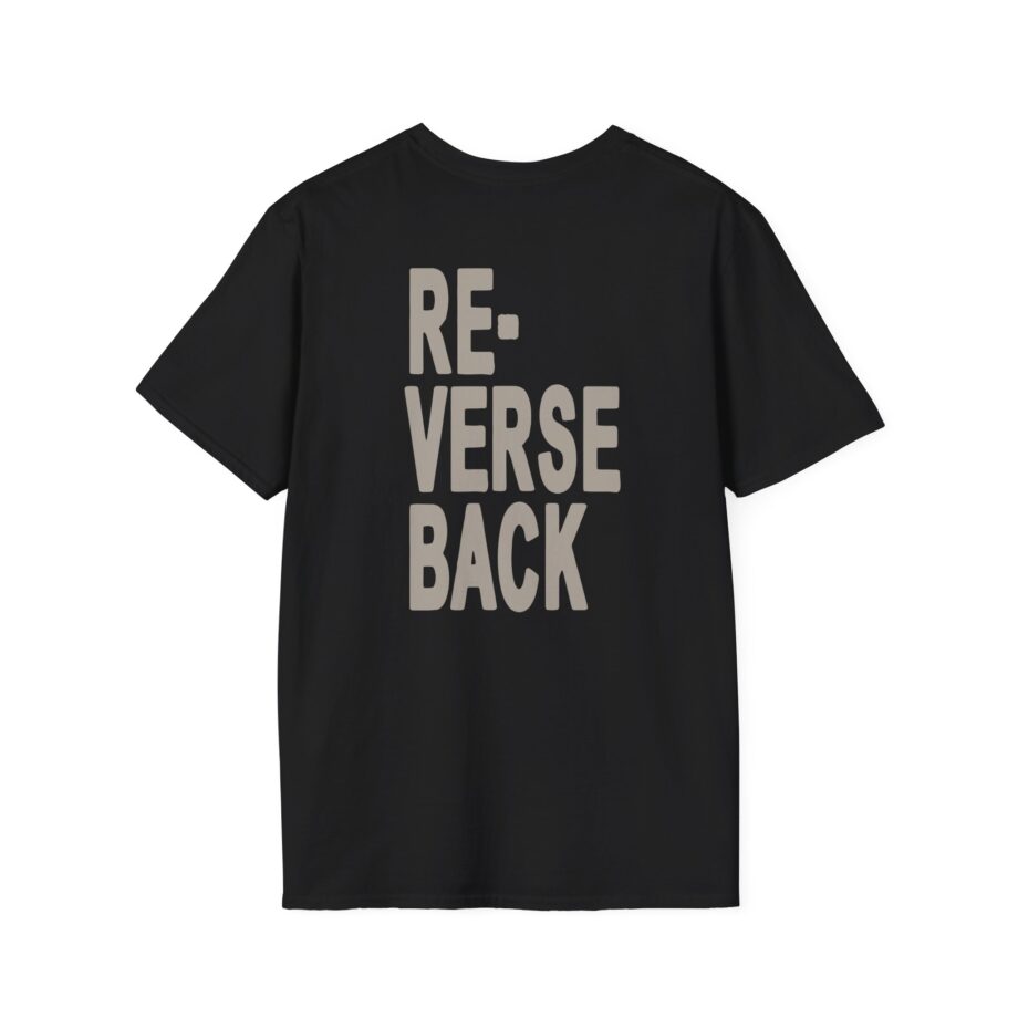 Armchair Expert Reverse Back Unisex Softstyle T-shirt
