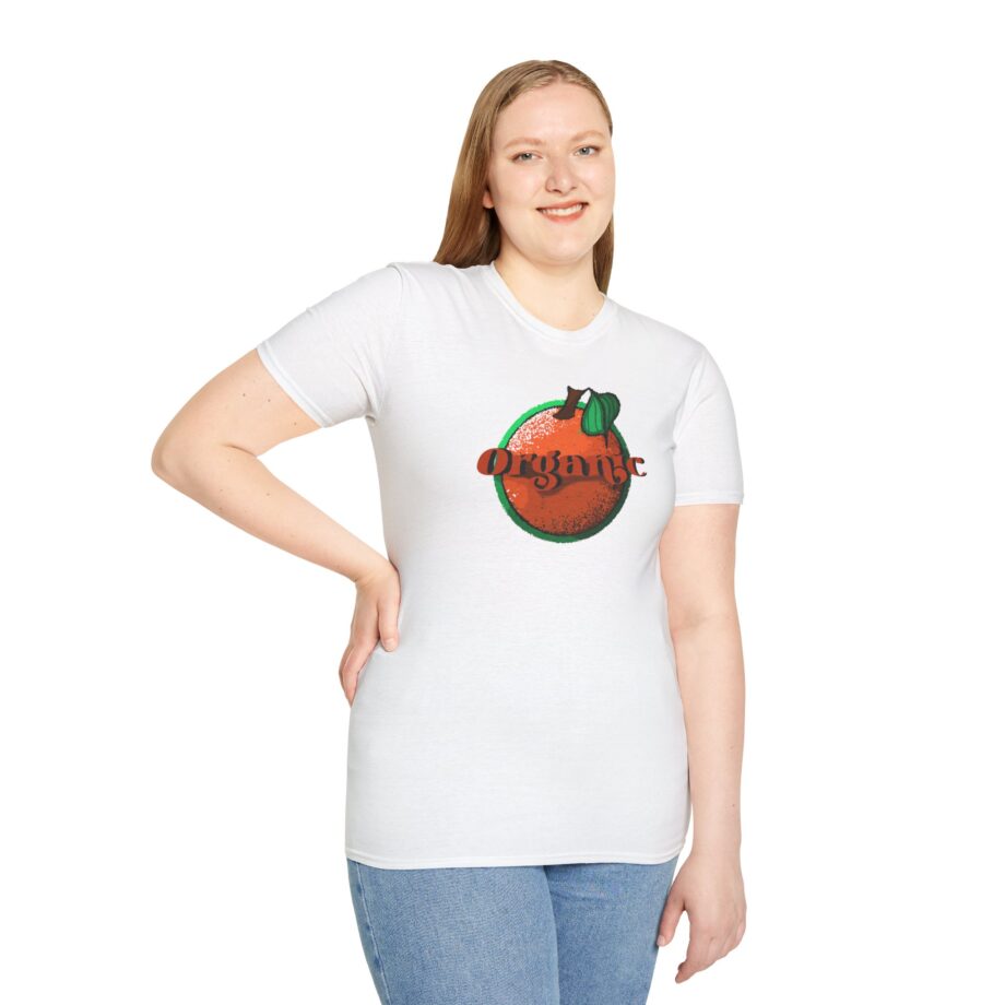 Larry June Organic Logo Unisex Softstyle T-shirt