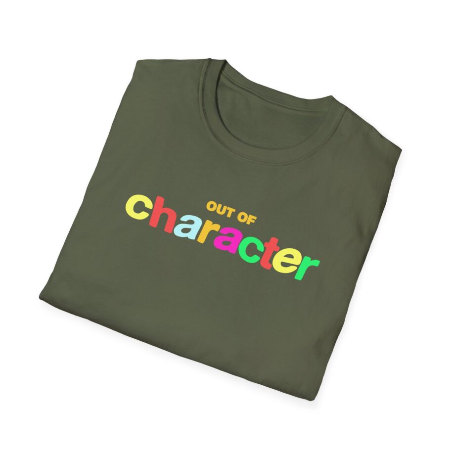 Slushy Noobz  Out Of Character Unisex Softstyle T-shirt