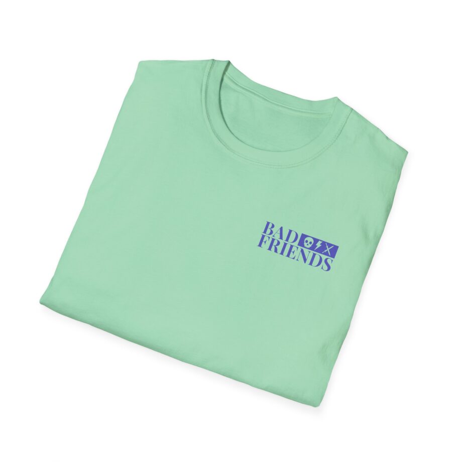 Bad Friends Rudy and Her Knives Lavender Unisex Softstyle T-shirt