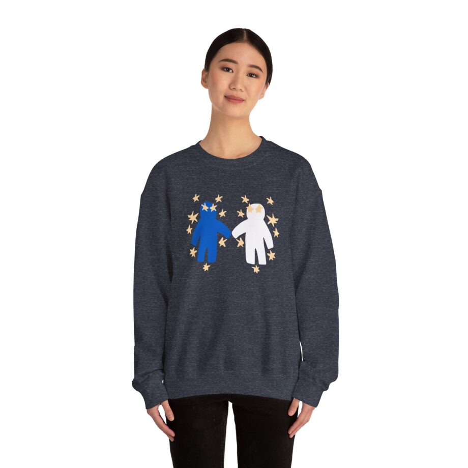 Slushy Noobz  Out Of Character Unisex Heavy Blend Crewneck Sweatshirt