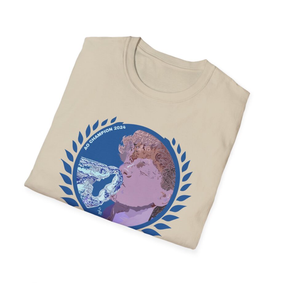 Jannik Sinner AO Champion Unisex Softstyle T-Shirt