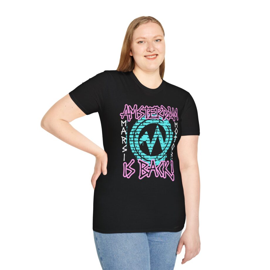 Marsimoto  Amsterdam is Back Unisex Softstyle T-Shirt