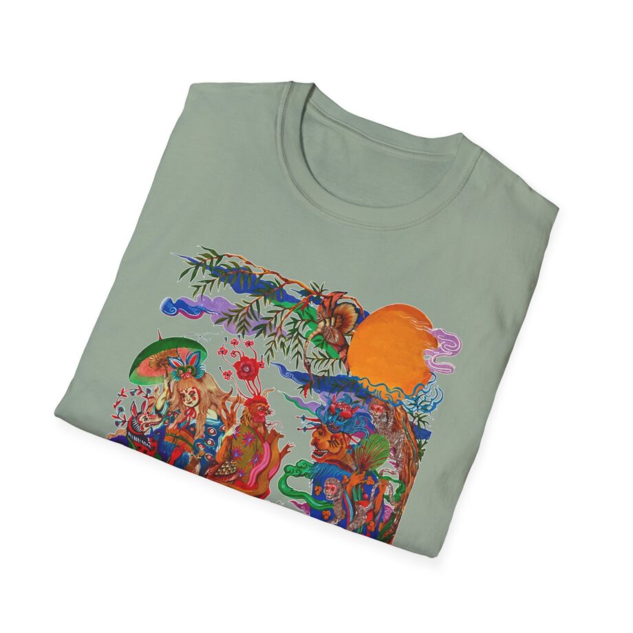 Kikagaku Moyo Tree Unisex Softstyle T-Shirt