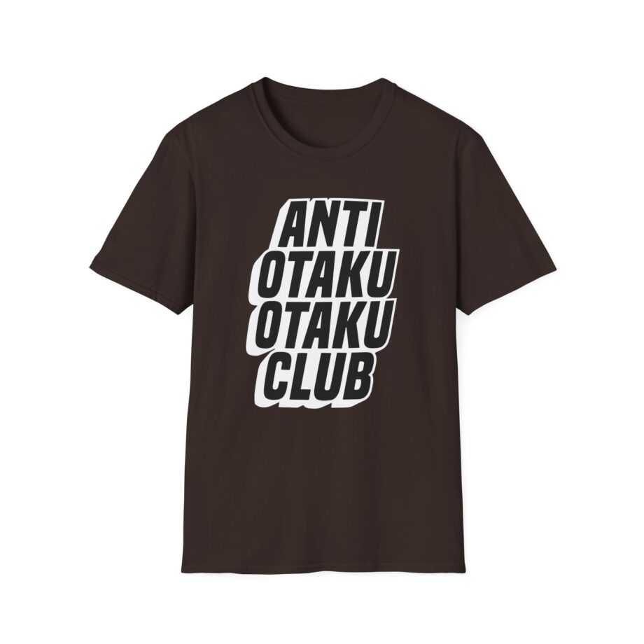 Rubius Anti Otaku Otaku Club Unisex Softstyle T-Shirt