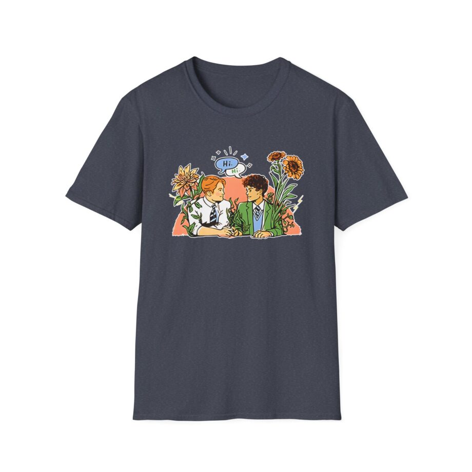 Heartstopper Nick & Charlie Unisex Softstyle T-Shirt