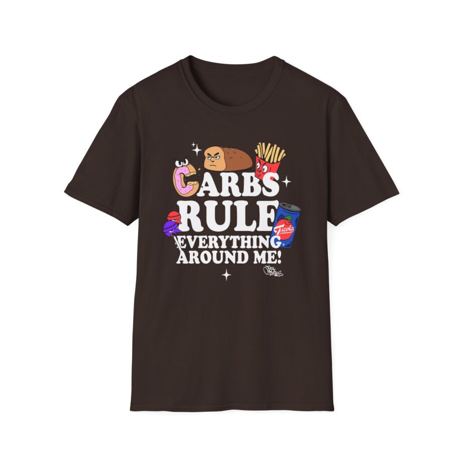 Method Man Carbs Rule Everything Around Me Unisex Softstyle T-shirt