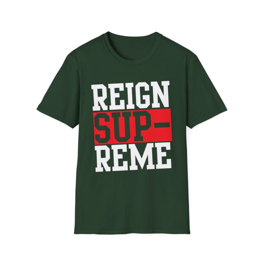 Reign Supreme Slant Logo Unisex Softstyle T-Shirt