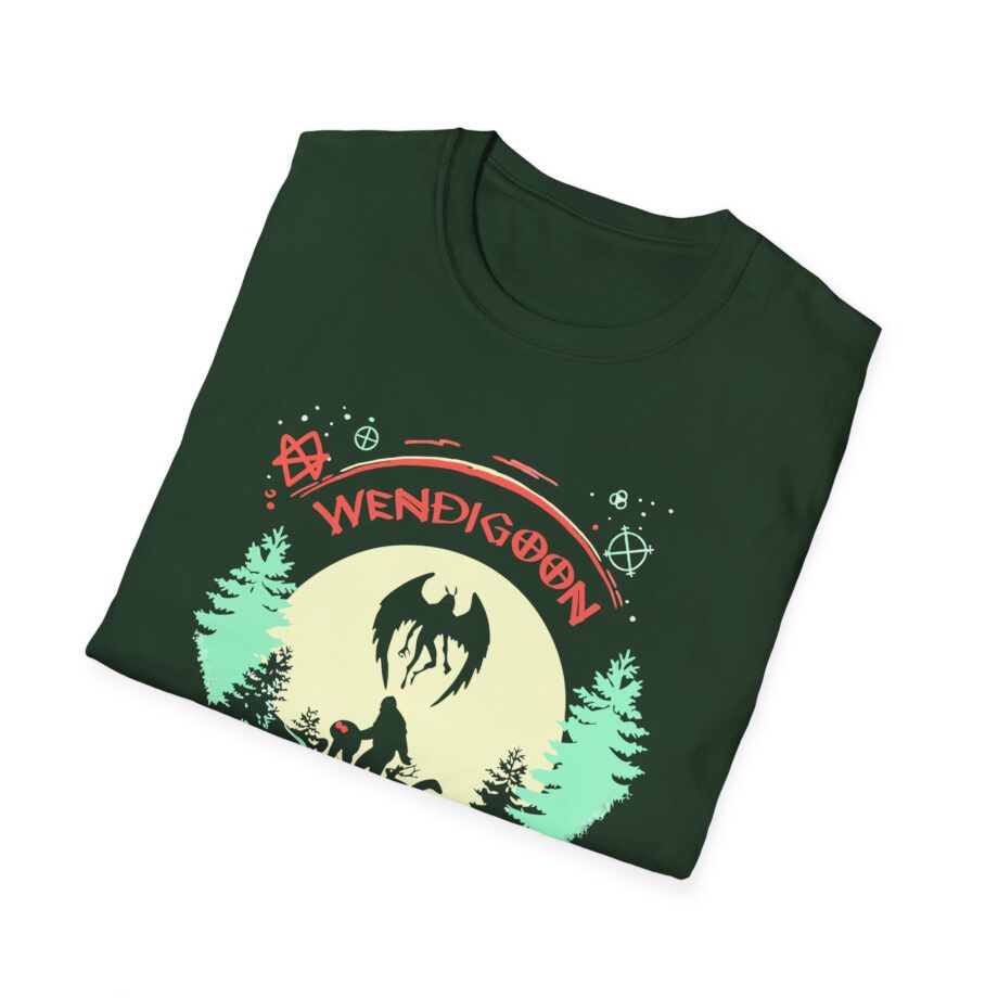 Wendigoon Cryptids on Tour Unisex Softstyle Tee