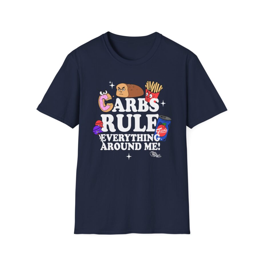 Method Man Carbs Rule Everything Around Me Unisex Softstyle T-shirt