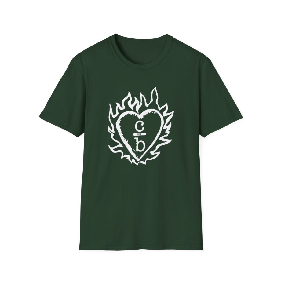 One Tree Hill Flame Heart Clothes Over Bros Unisex Softstyle T-Shirt