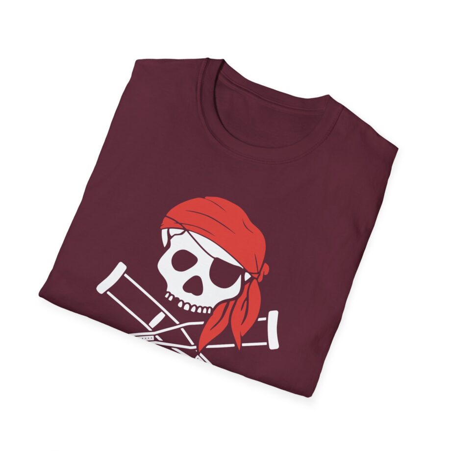 Jackass Skull and Crutches Unisex Softstyle T-Shirt