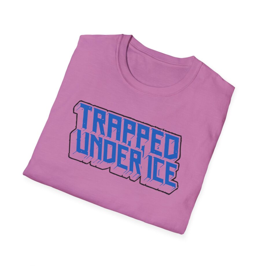 Trapped Under Ice Stacked 3d Logo Unisex Softstyle T-Shirt