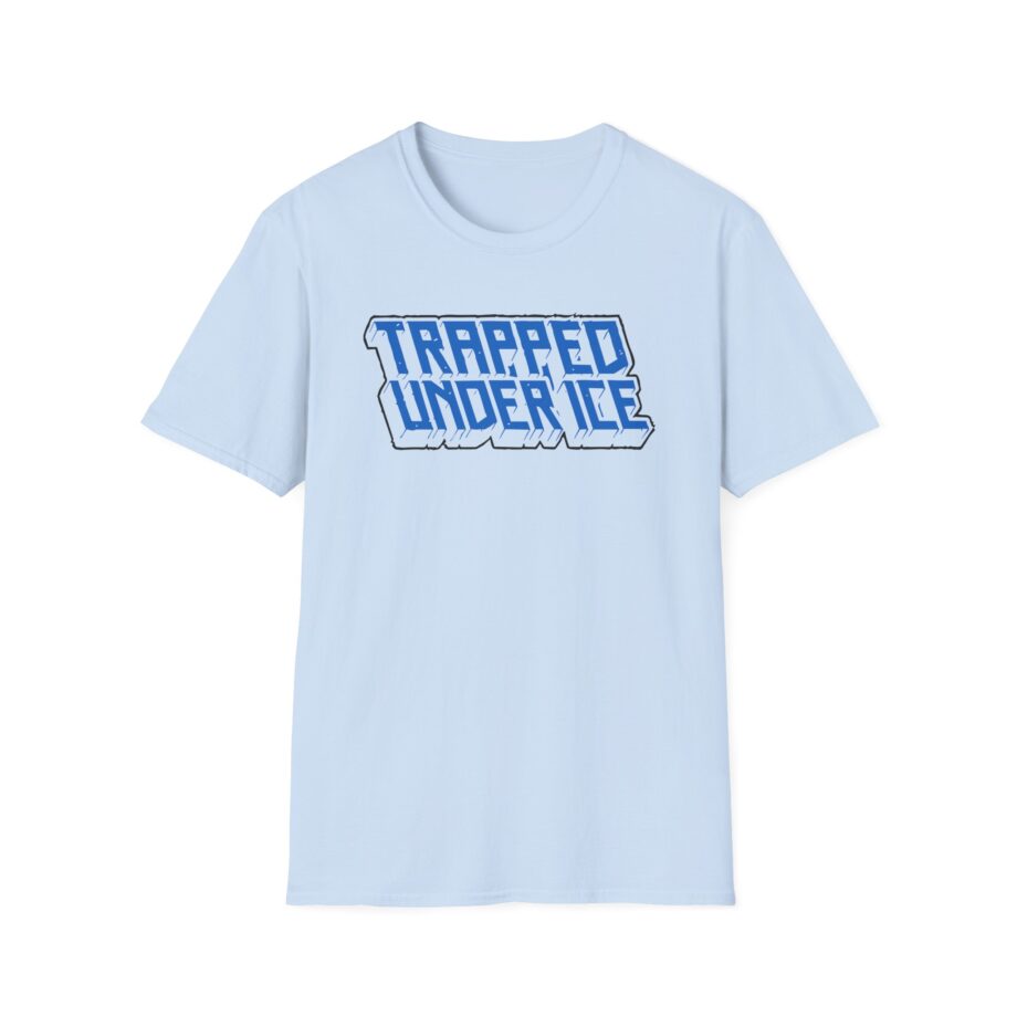 Trapped Under Ice Stacked 3d Logo Unisex Softstyle T-Shirt