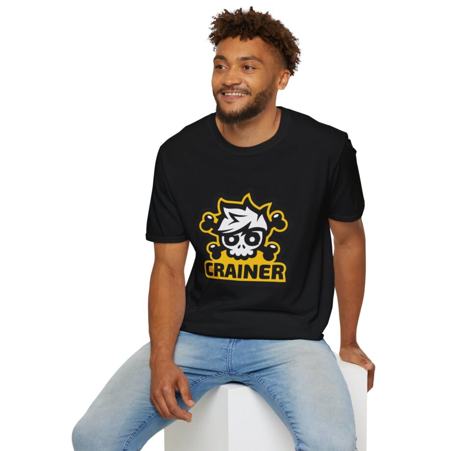 Crainer Skull Gamer Unisex Softstyle T-shirt