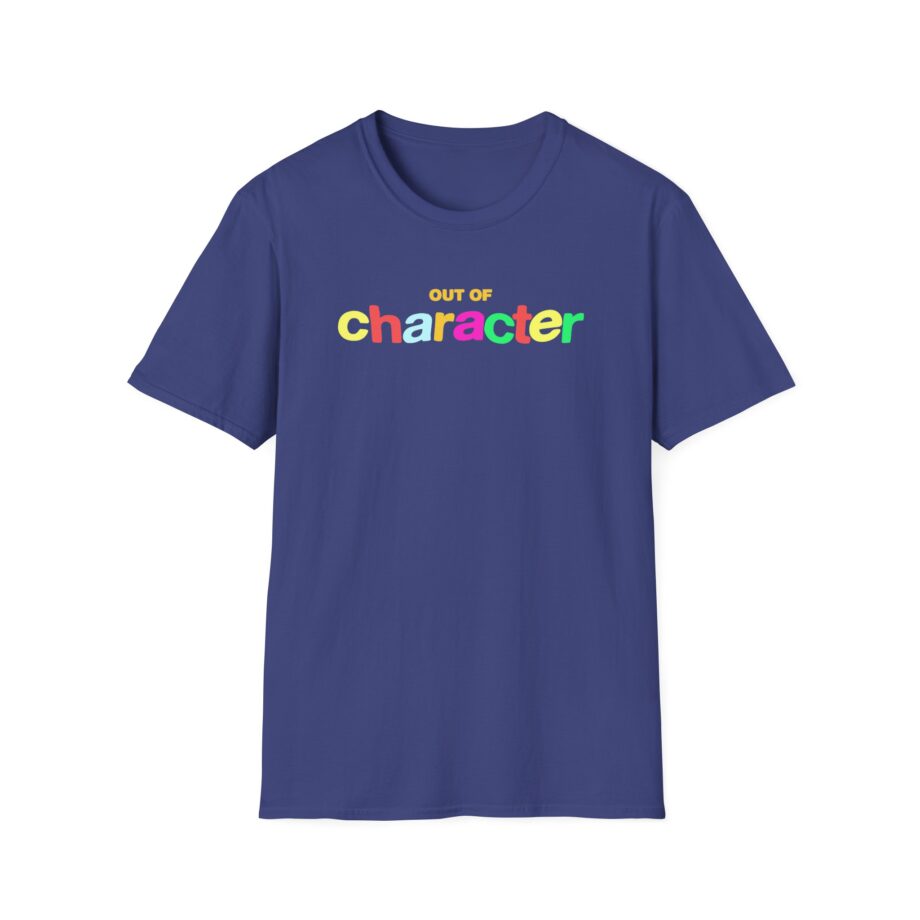 Slushy Noobz  Out Of Character Unisex Softstyle T-shirt