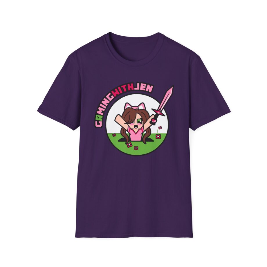 Popularmmos Gaming With Jen Unisex Softstyle T-shirt