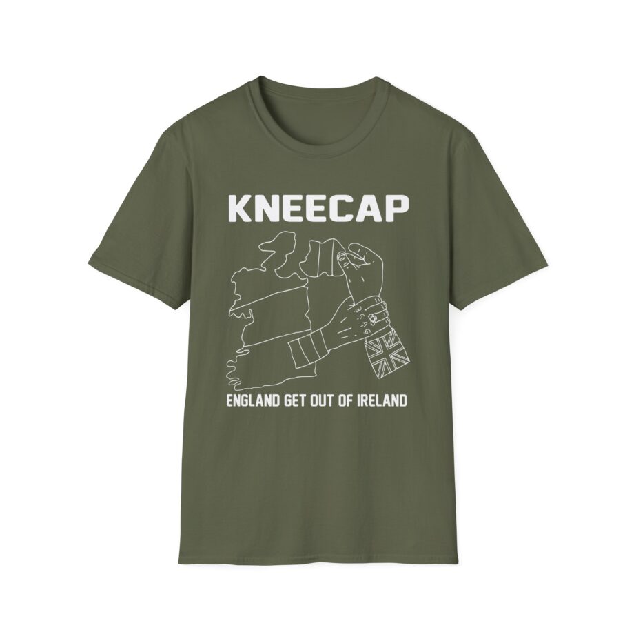 Kneecap England Get Out of Ireland Unisex Softstyle T-Shirt