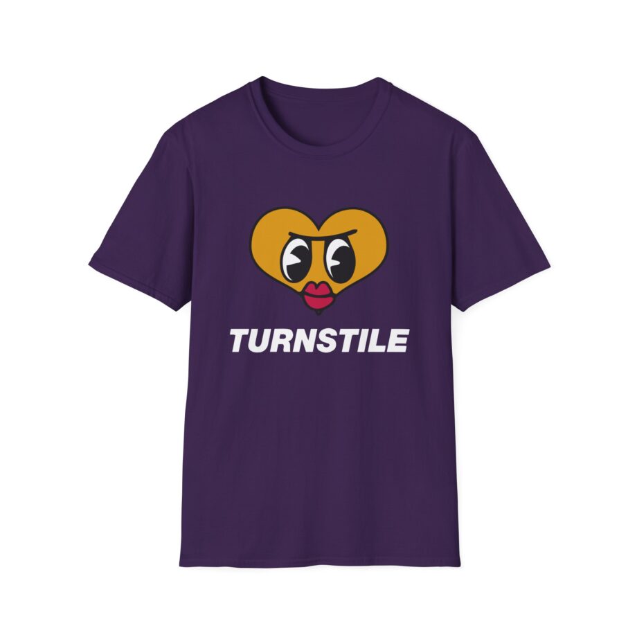 Turnstile Heart Unisex Softstyle T-shirt