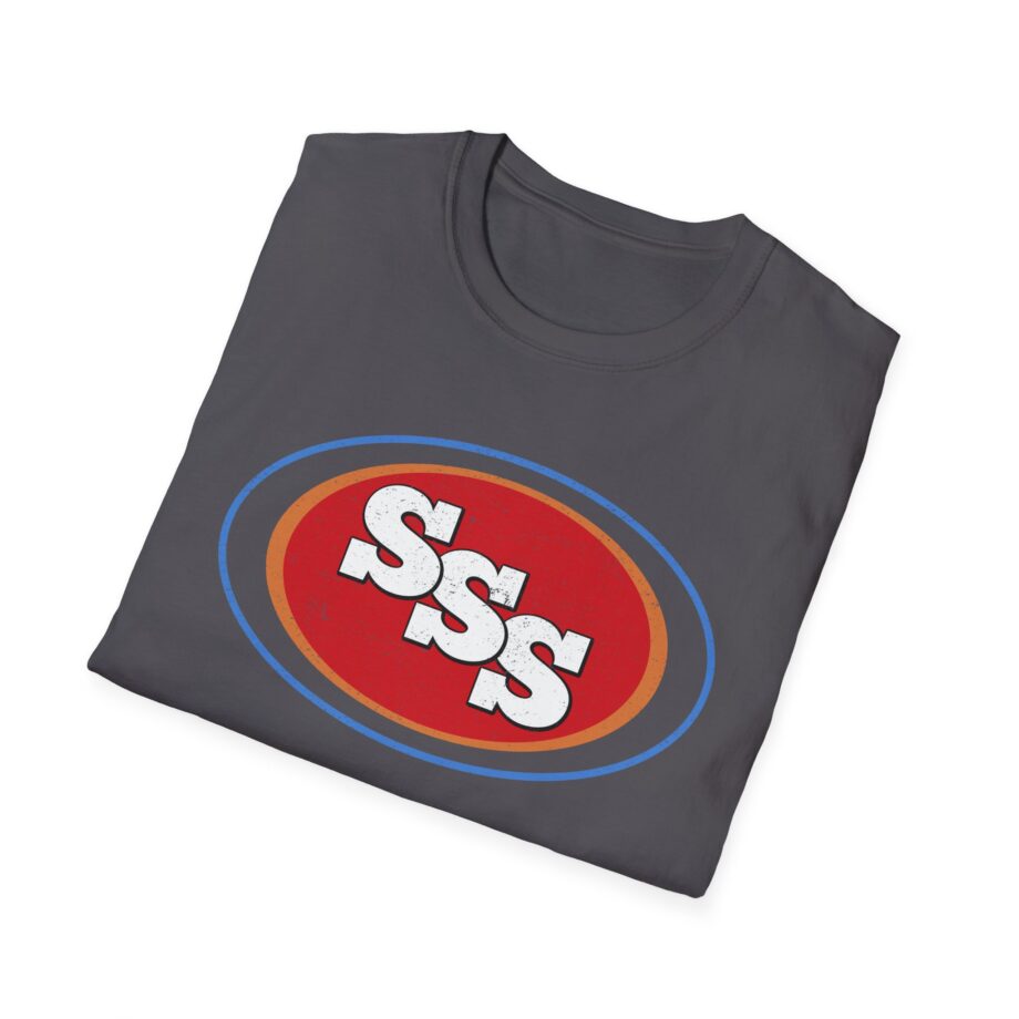 Seasick Steve Sss Oval Acid Unisex Softstyle T-Shirt
