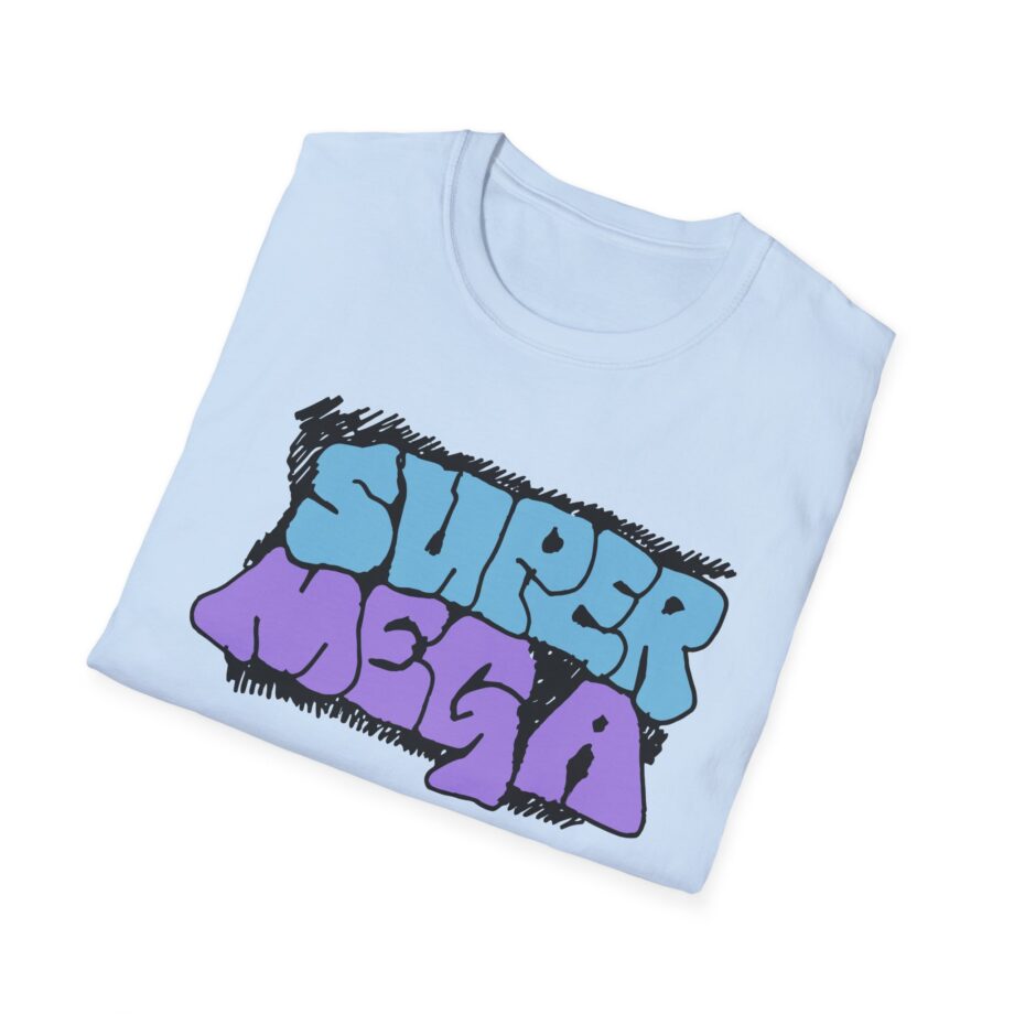Supermega Funny Brothers Doodle  Unisex Softstyle T-shirt