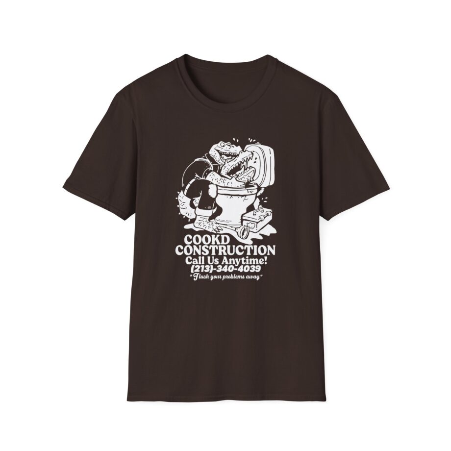 Lazarbeam  Cookd Construction Call Us Anytime Unisex Softstyle T-Shirt