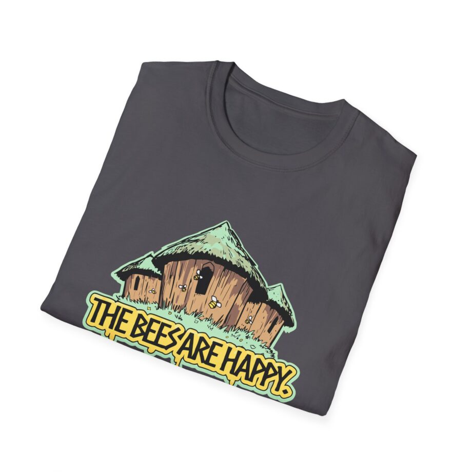 Valheim the Bees Are Happy Unisex Softstyle T-shirt