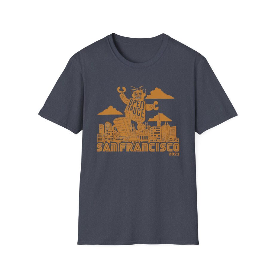 William Osman Open Sauce San Francisco Unisex Softstyle T-Shirt