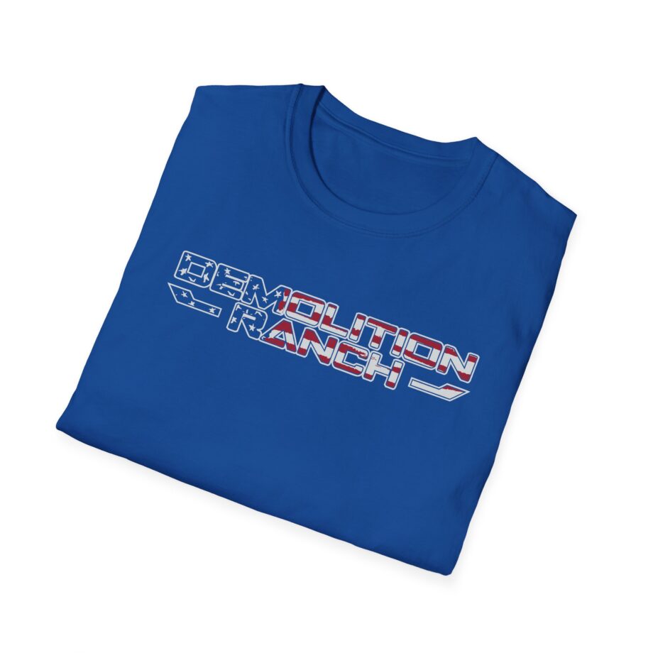 Demolition Ranch Star Spangled Demo Unisex Softstyle T-shirt