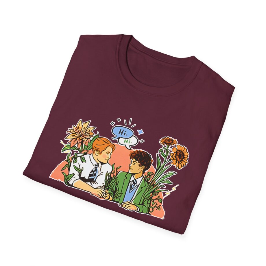 Heartstopper Nick & Charlie Unisex Softstyle T-Shirt