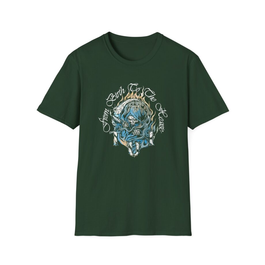 Trapped Under Ice Birth to Hearse Unisex Softstyle Tee