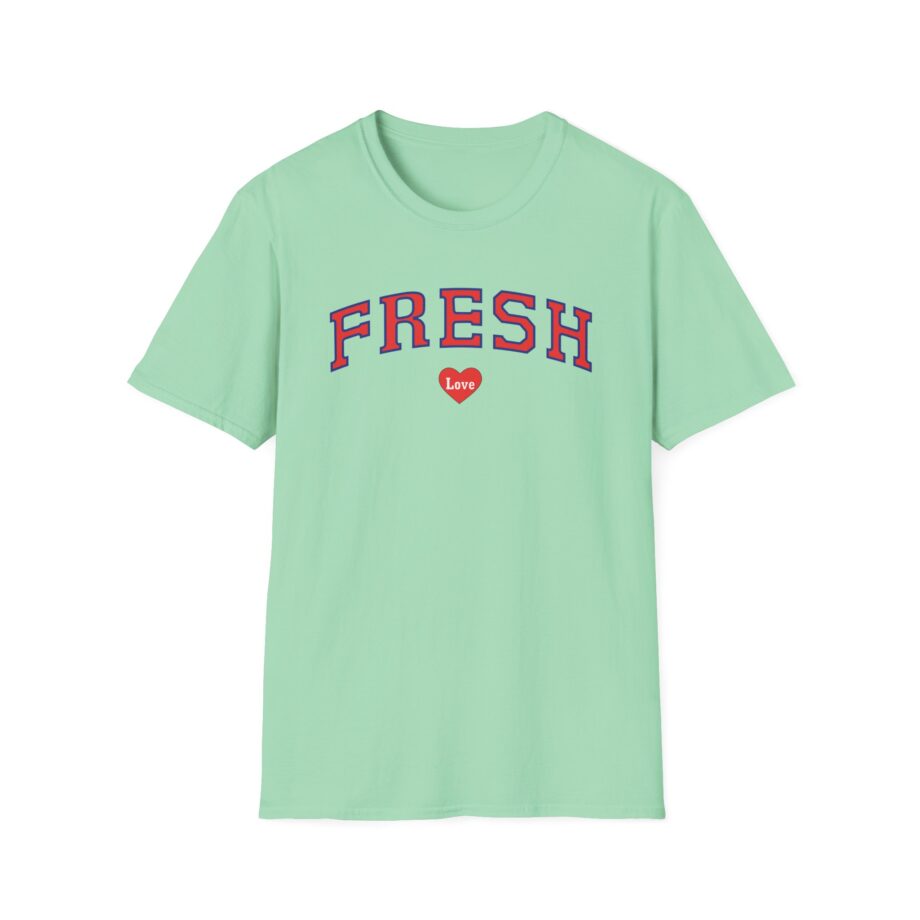 Fresh Love Heart Unisex Softstyle T-Shirt