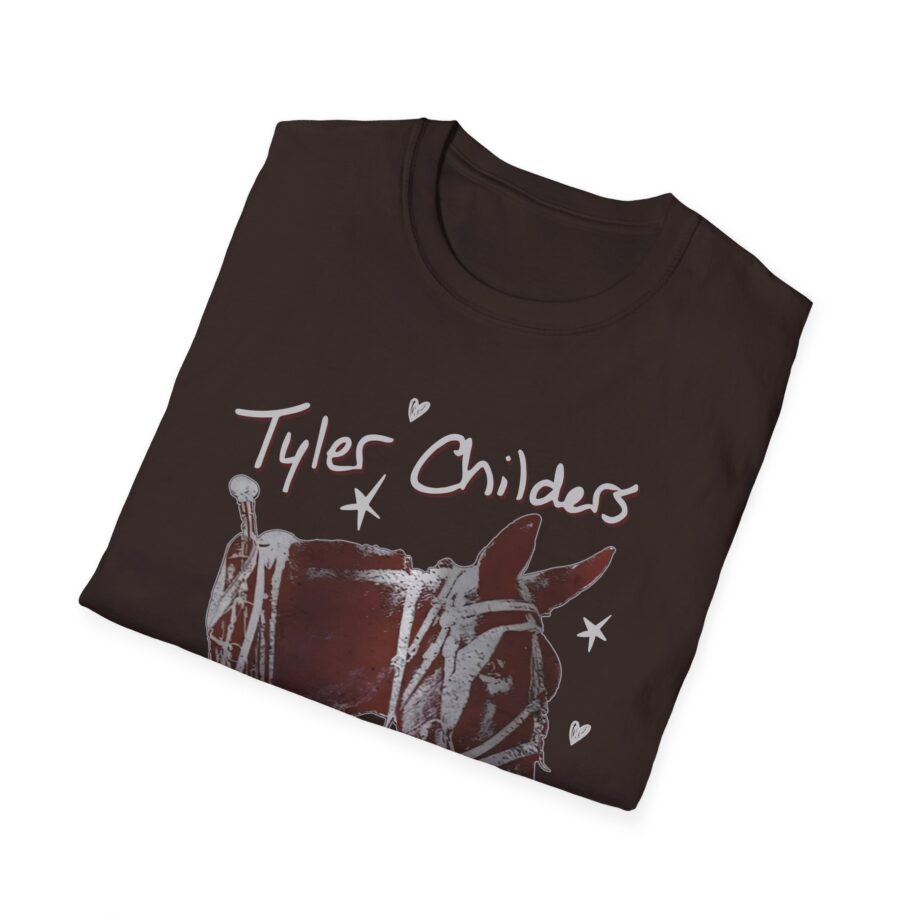 Tyler Childers Green Youth Mule Unisex Softstyle T-shirt