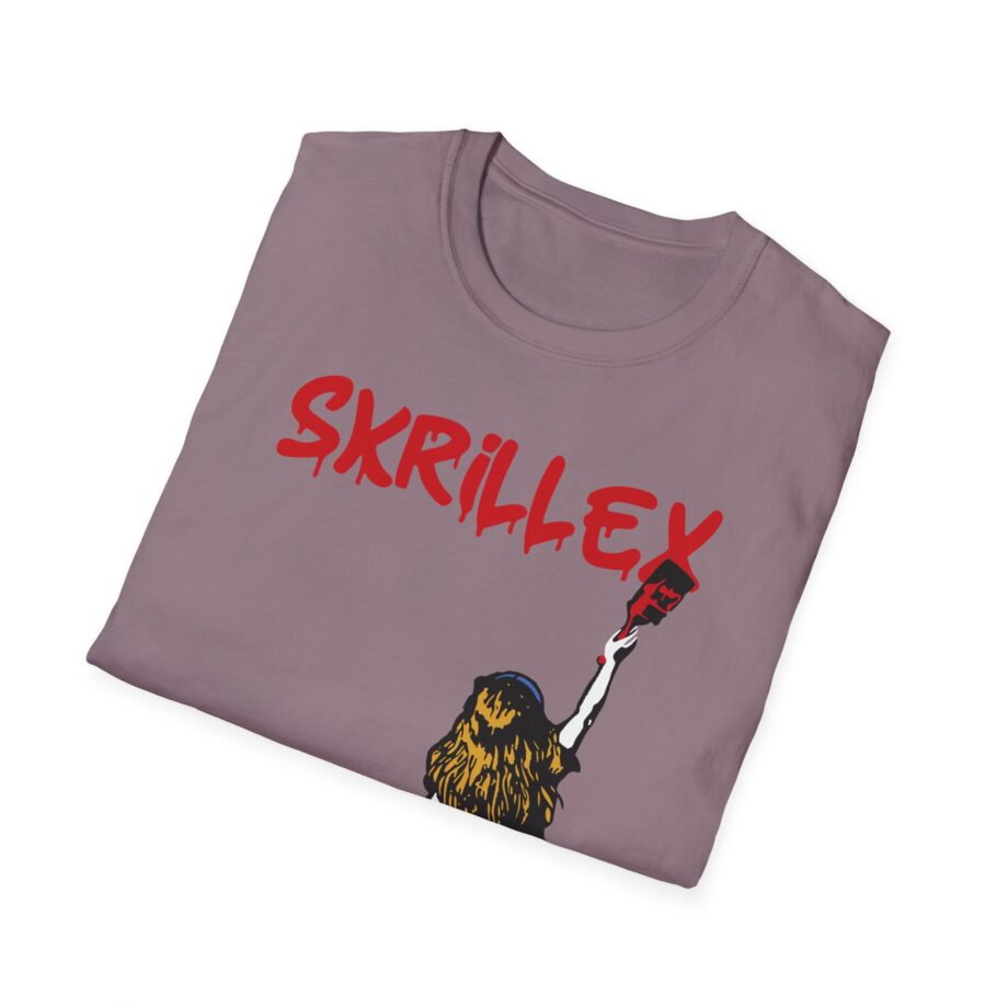 skrillex red girl Unisex Softstyle T-Shirt