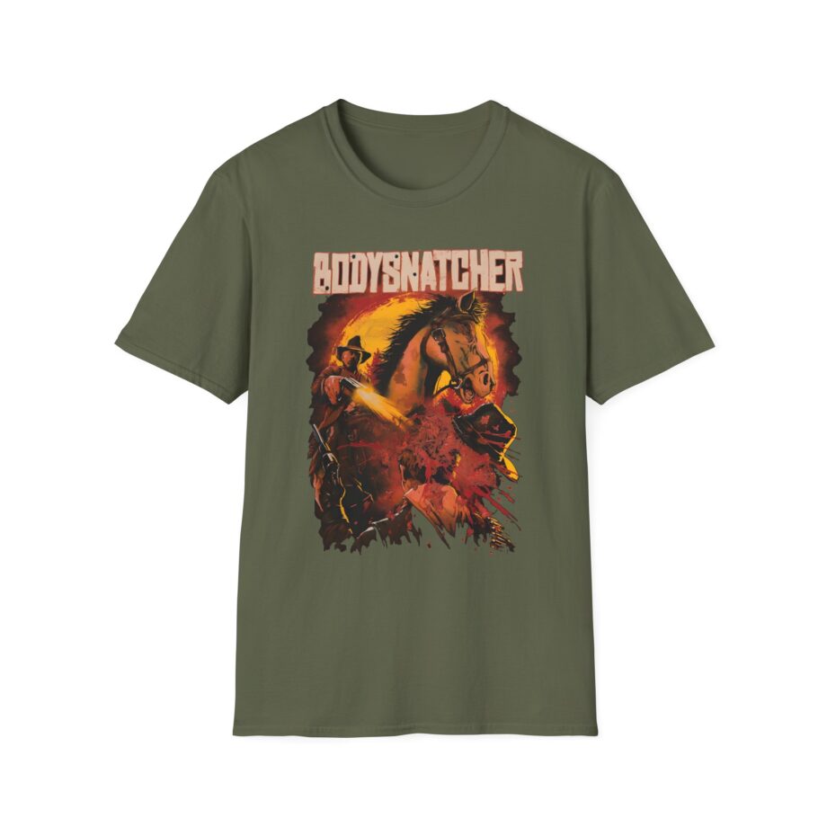 Bodysnatcher Cowboy Design Unisex Softstyle T-shirt