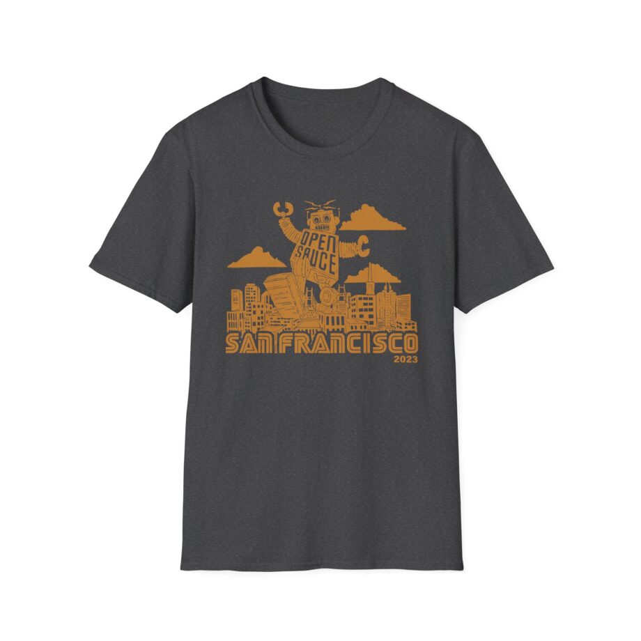 William Osman Open Sauce San Francisco Unisex Softstyle T-Shirt