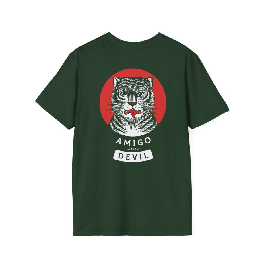 Amigo the Devil Tiger Unisex Softstyle T-shirt