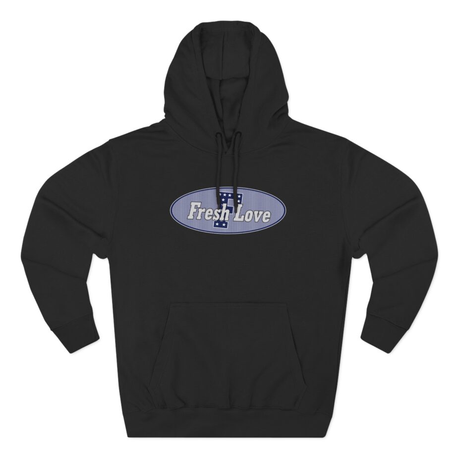 Fresh Love Three Panel Fleece Hoodie