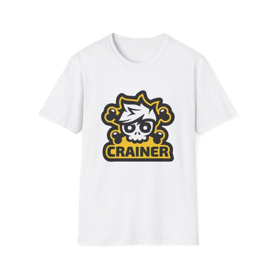 Crainer Skull Gamer Unisex Softstyle T-shirt