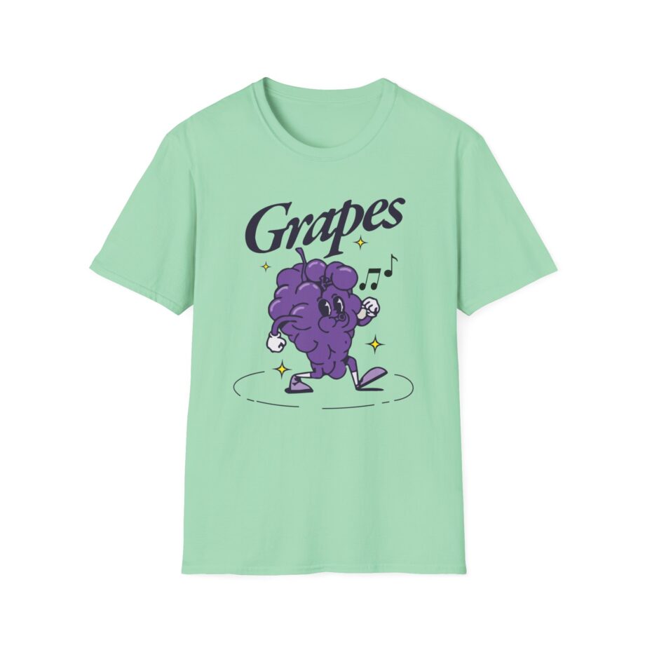 James Marriott Grapes Natural Unisex Softstyle T-Shirt
