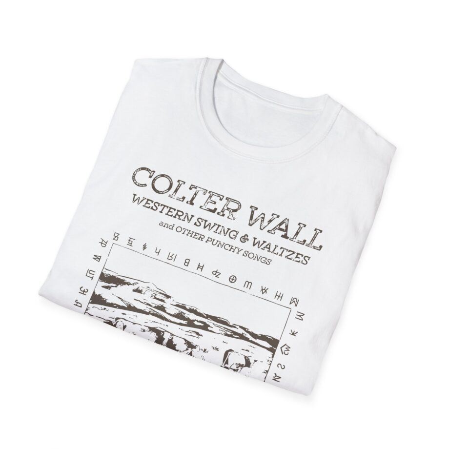 Colter Wall Western Swing & Waltzes Unisex Softstyle T-shirt