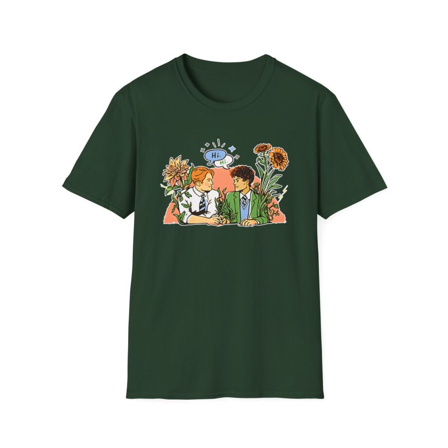 Heartstopper Nick & Charlie Unisex Softstyle T-Shirt