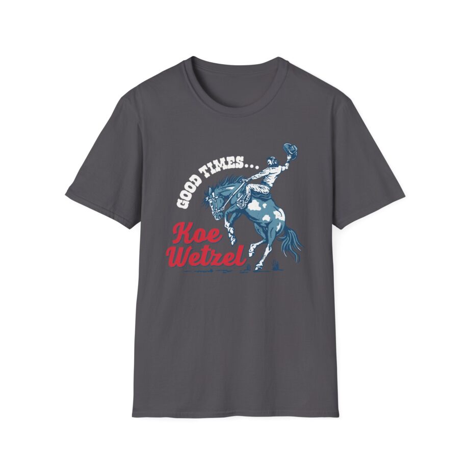 Koe Wetzel Good Times Bronco Unisex Softstyle T-shirt
