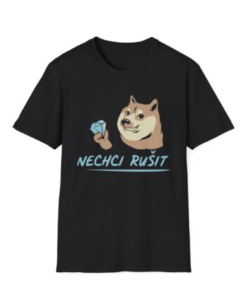 Gejmr Nechci Rusit Unisex Softstyle T-shirt