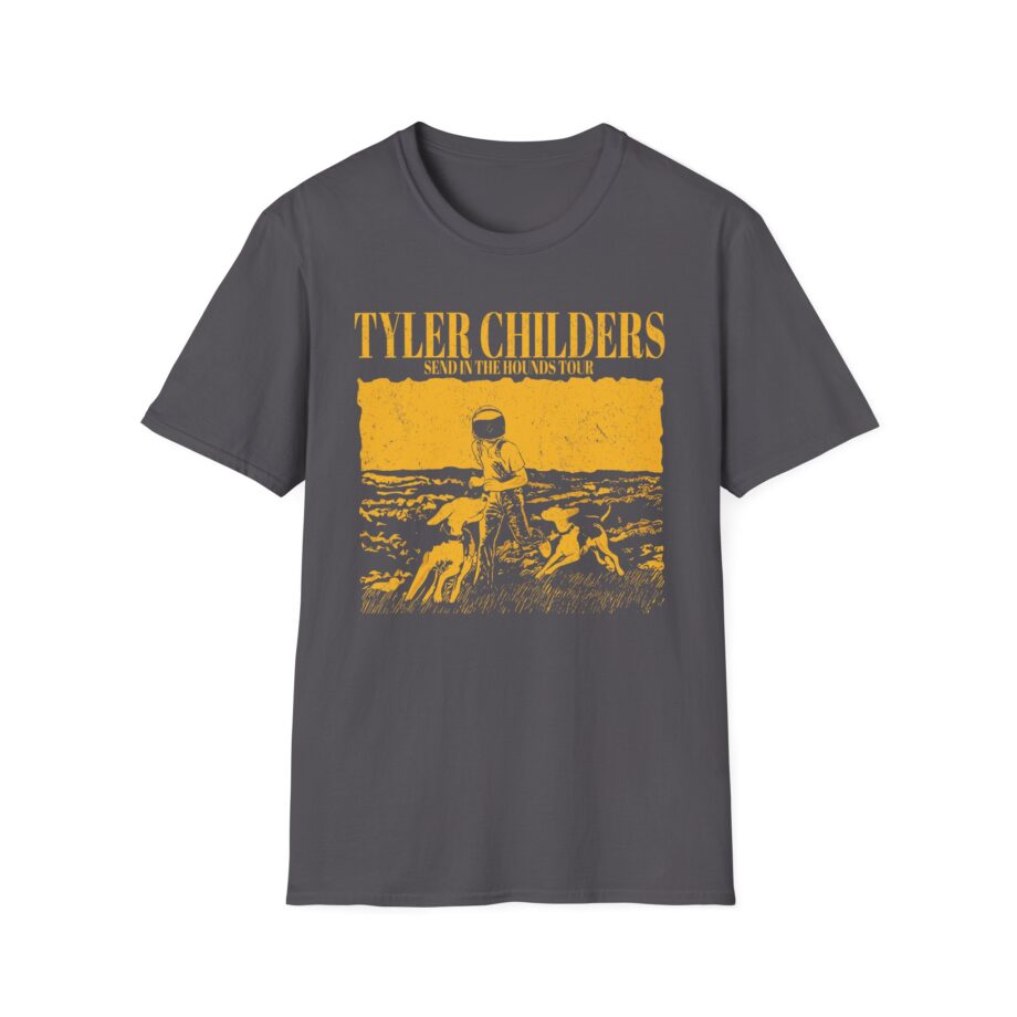 Tyler Childers Grey Hounds Tour Unisex Softstyle T-shirt