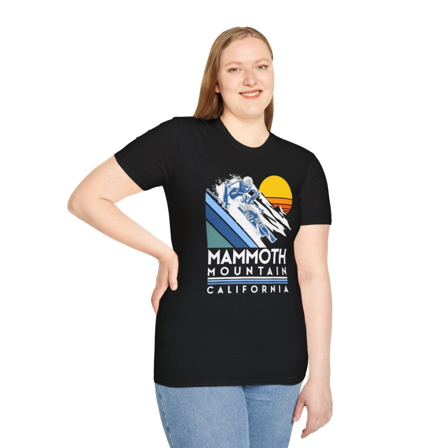 Mammoth Mountain California Unisex Softstyle T-shirt