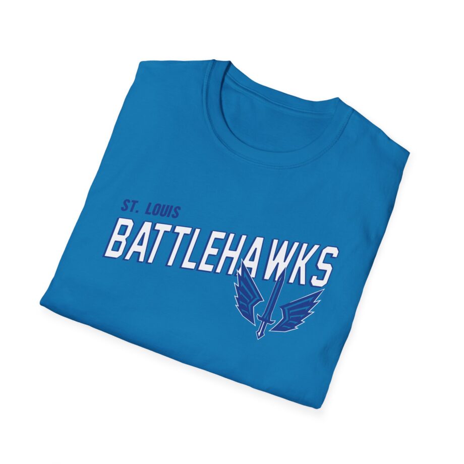 St. Louis Battlehawks 108 Stitches Tarc Merman  Unisex Softstyle T-Shirt