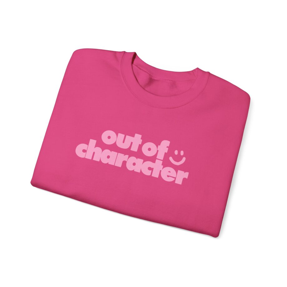 Slushy Noobz  Out Of Character Unisex Heavy Blend Crewneck Sweatshirt